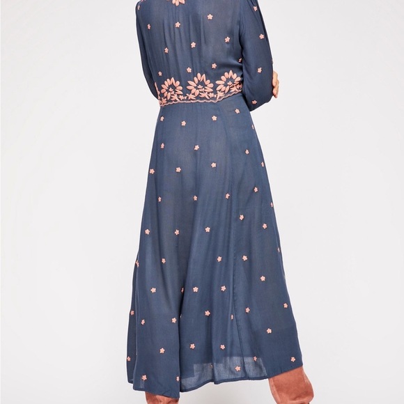 Free People Embroidered Fable Dress - Picture 7 of 7